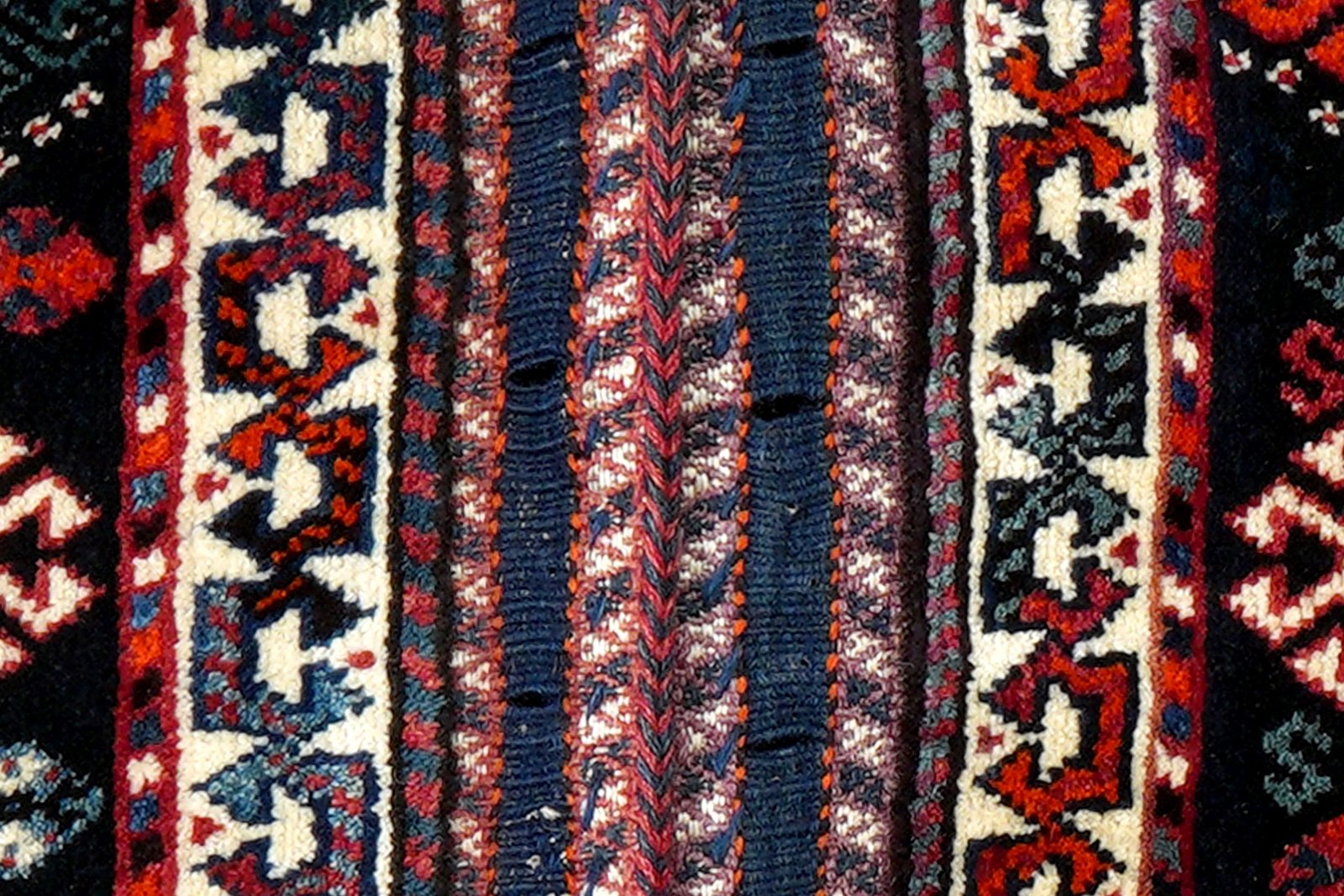 Khorjin — Handmade, 63x111 cm, Blue, 100% Virgin Wool | View 7