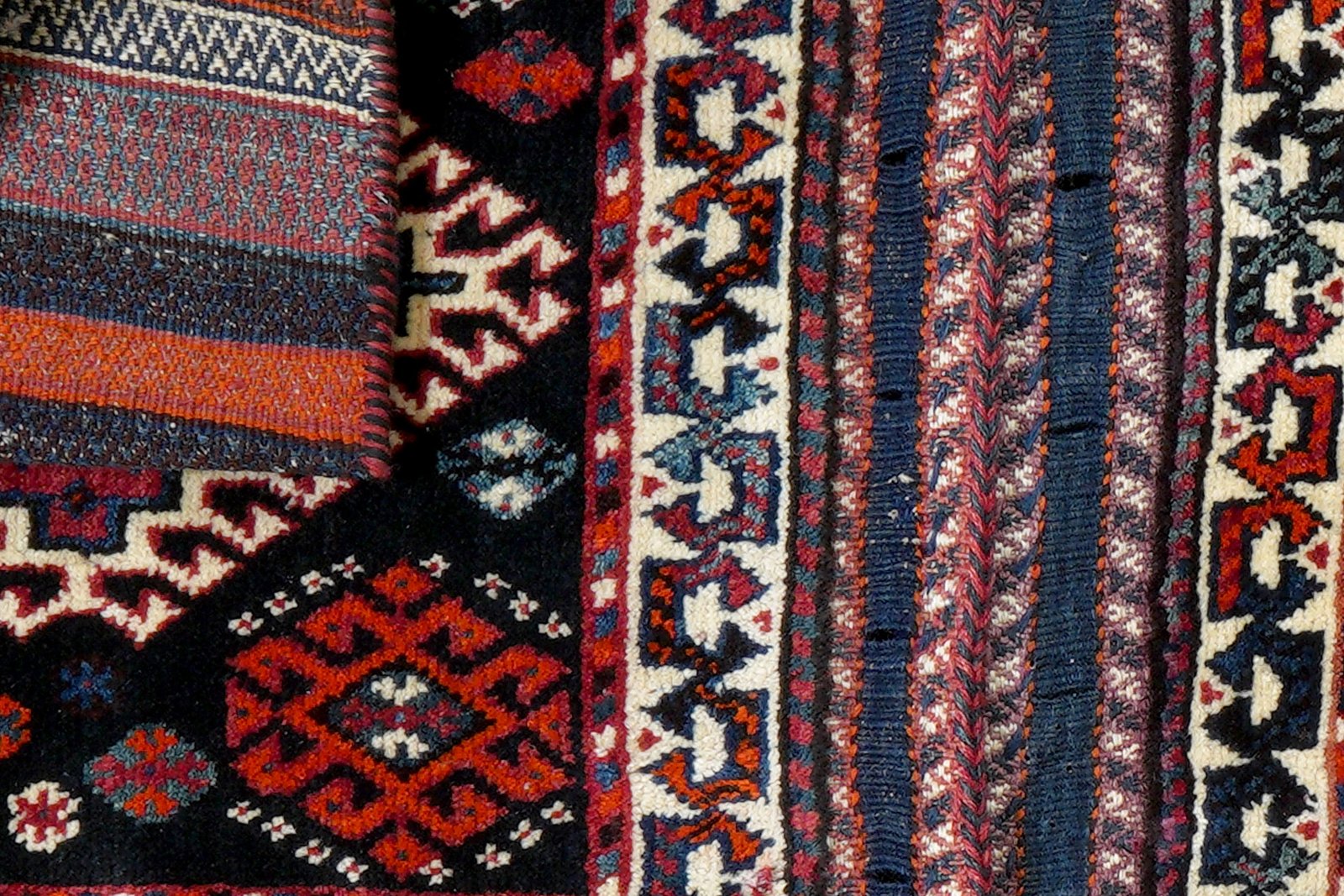 Khorjin — Handmade, 63x111 cm, Blue, 100% Virgin Wool | View 8