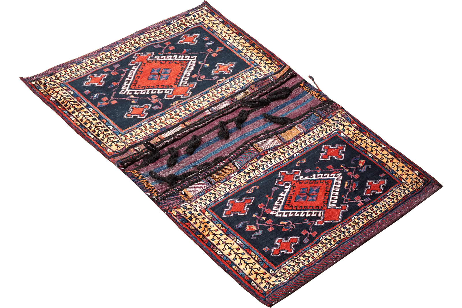 Khorjin — Handmade, 83x100 cm, Blue, 100% Virgin Wool | View 5