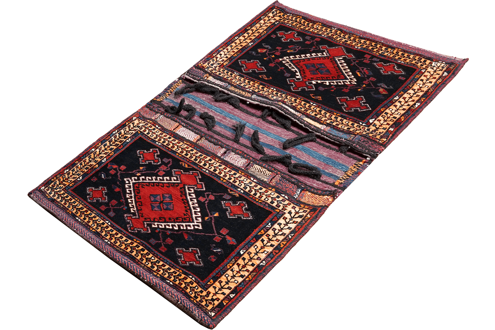 Khorjin — Handmade, 83x100 cm, Blue, 100% Virgin Wool | View 6