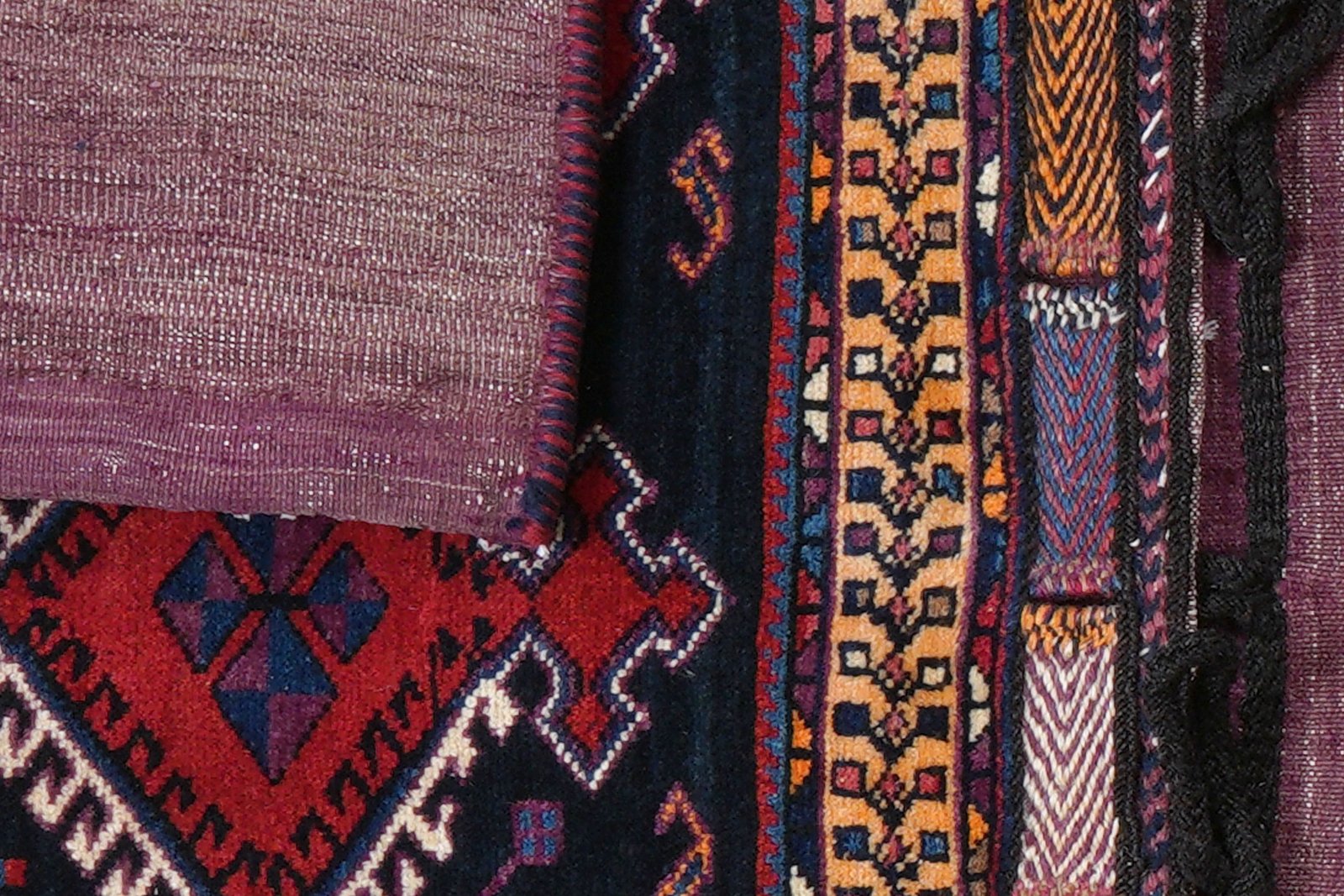 Khorjin — Handmade, 83x100 cm, Blue, 100% Virgin Wool | View 8