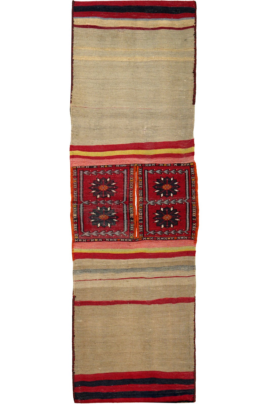 Khorjin — Handmade, 53x123 cm, Red, 100% Virgin Wool | View 3