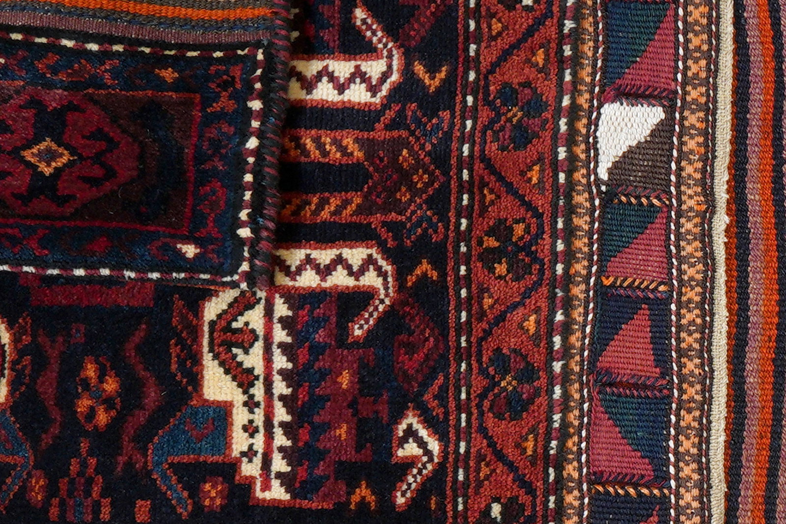 Khorjin — Handgefertigt, 115x68 cm, Rot, 100% Virgin Wool | View 7