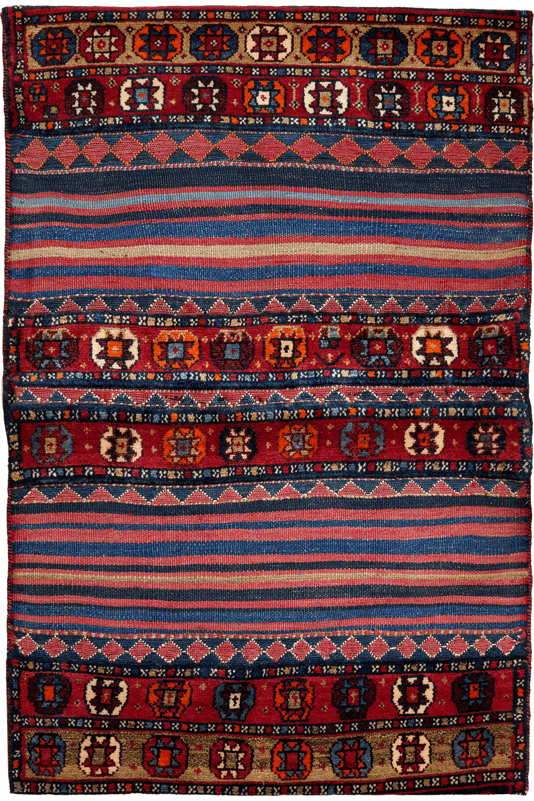 Khorjin — Handmade, 104x147 cm, Multicolor, 100% Virgin Wool | View 3