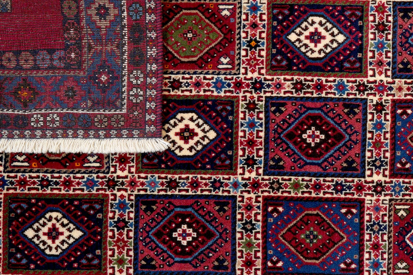 Yalameh — Hand-knotted, 154x250 cm, Multicolor, 100% Virgin Wool | View 7