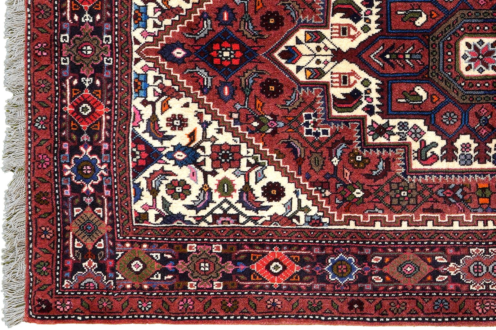 Goltuk — Hand-knotted, 75x129 cm, Red, 100% Virgin Wool | View 3