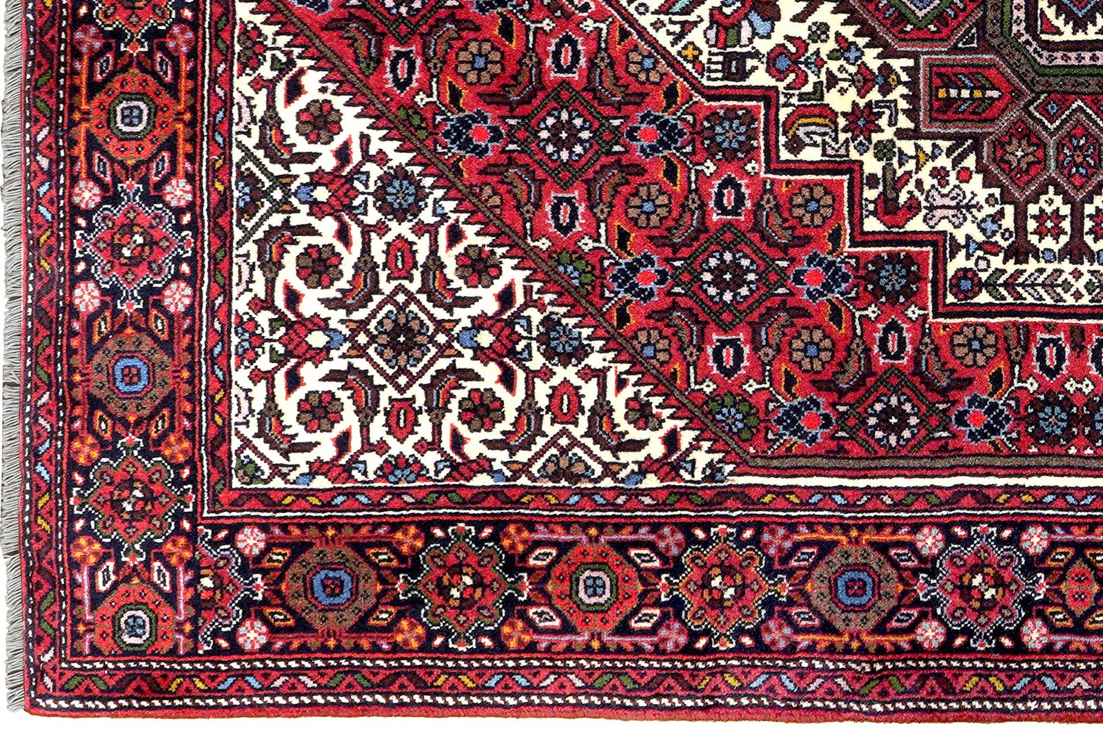 Goltuk — Hand-knotted, 98x147 cm, Red, 100% Virgin Wool | View 3