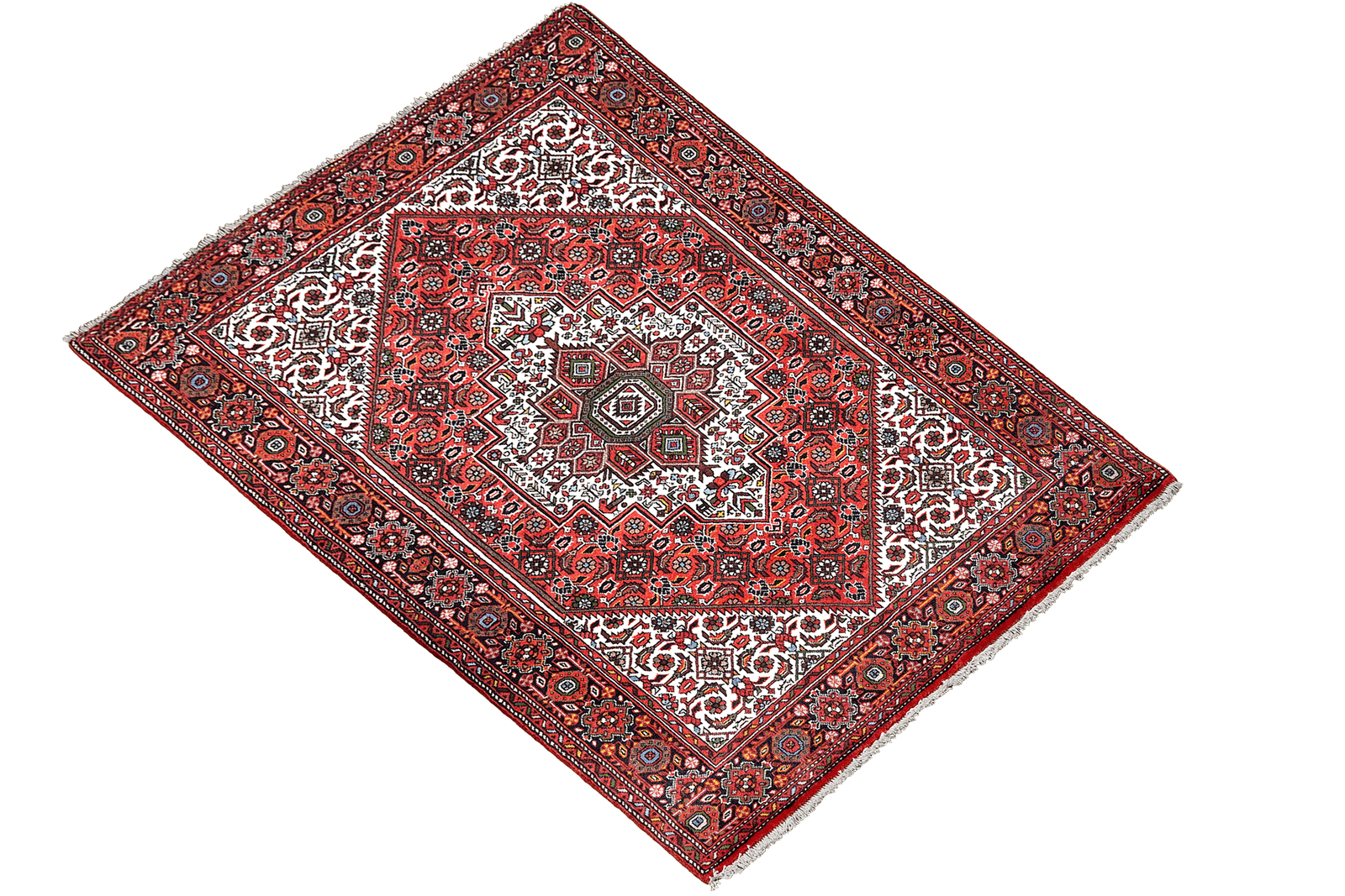 Goltuk — Hand-knotted, 98x147 cm, Red, 100% Virgin Wool | View 4