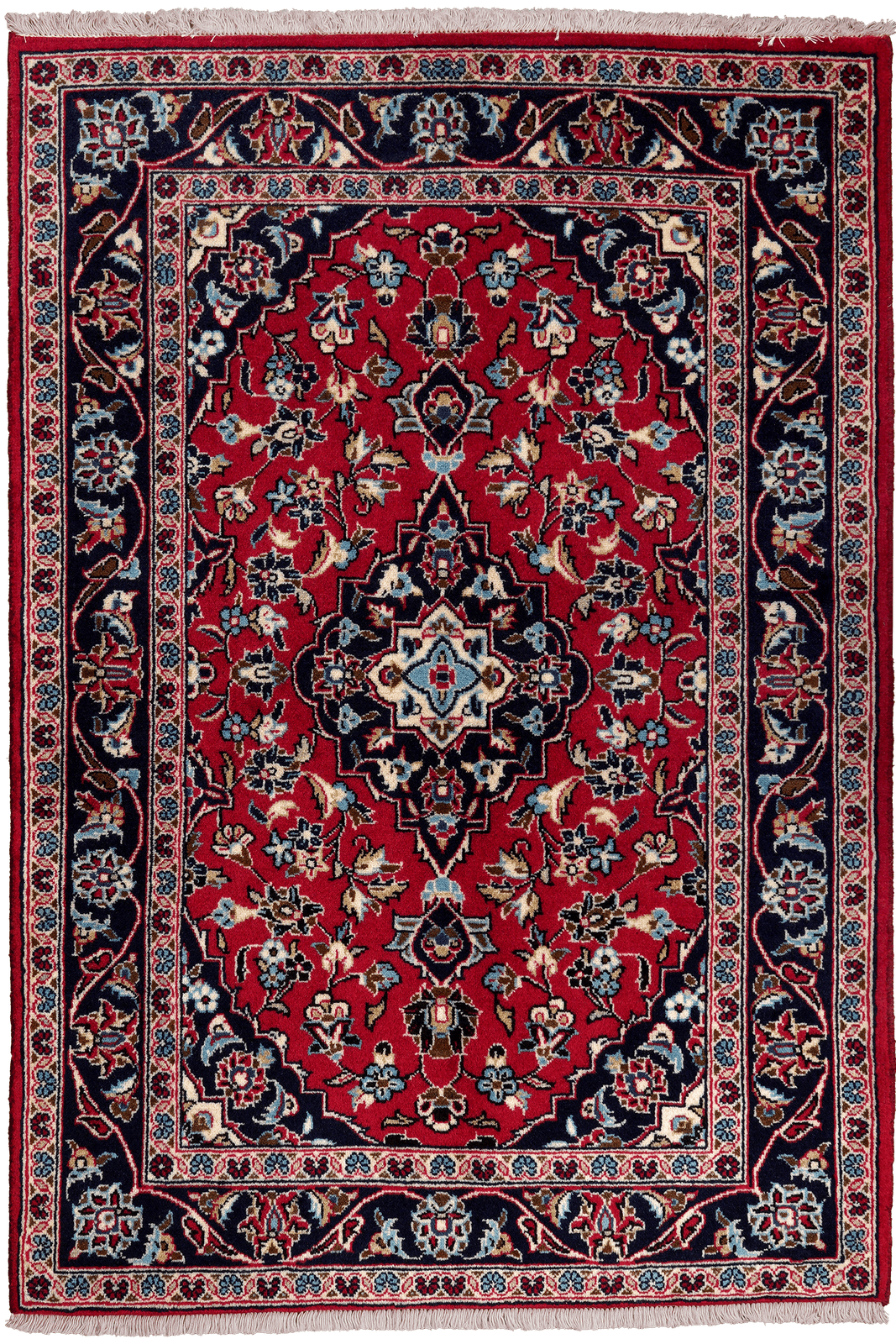 Ardakan — Hand-knotted, 98x144 cm, Red, 100% Virgin Wool | Main view