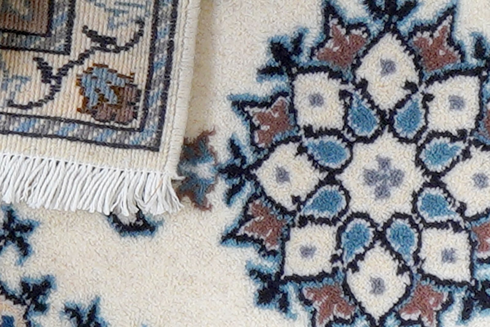 Nain 12La — Hand-knotted, 40x59 cm, Multicolor, 100% Virgin Wool | View 7