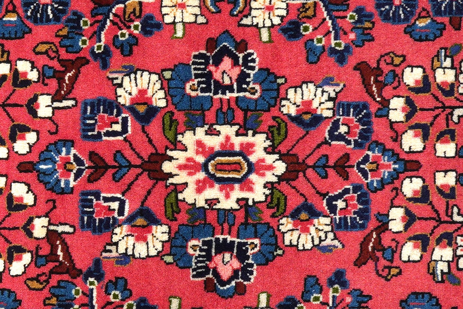 Sarough — Hand-knotted, 83x209 cm, Red, 100% Virgin Wool | View 6