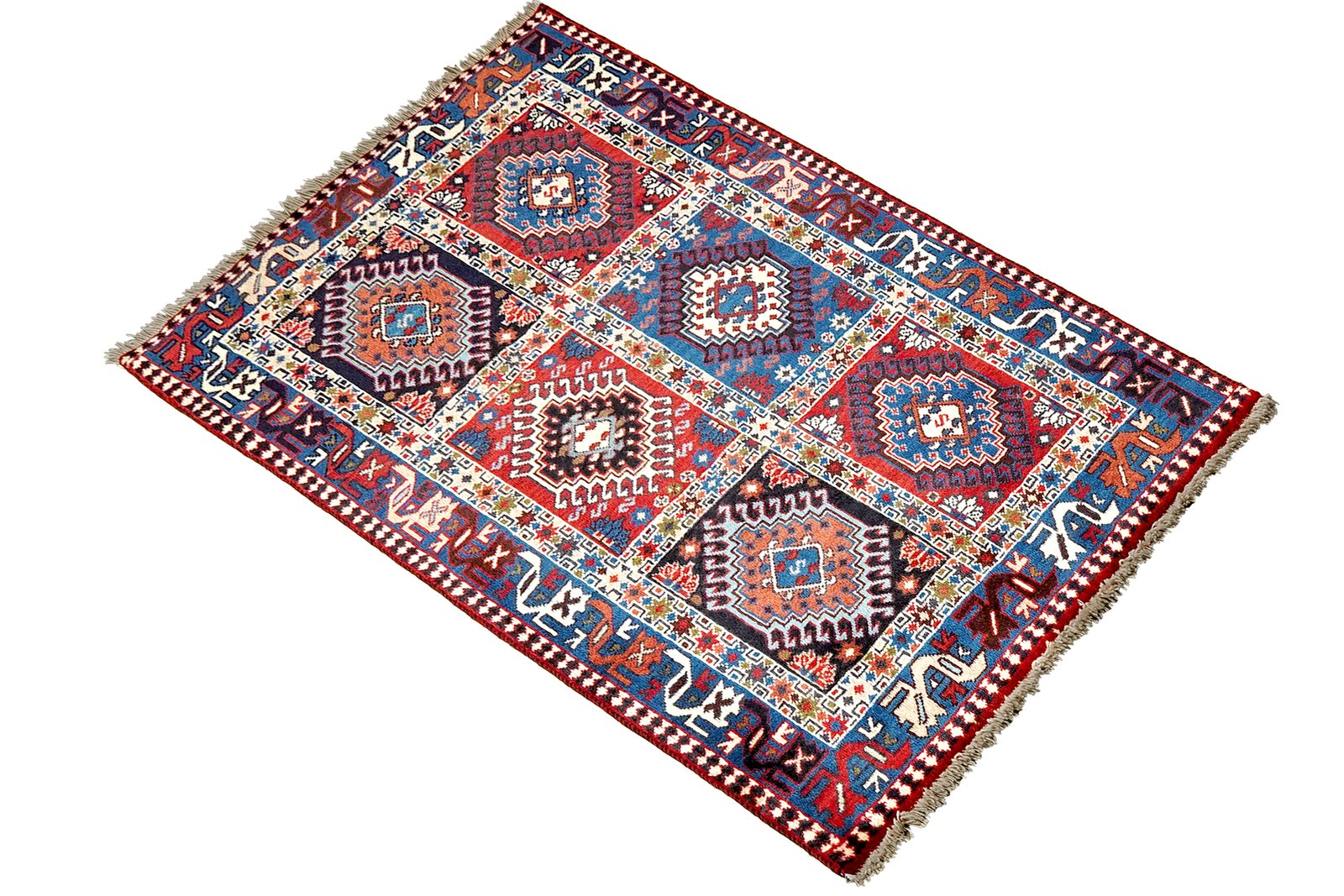 Yalameh — Hand-knotted, 83x123 cm, Multicolor, 100% Virgin Wool | View 4