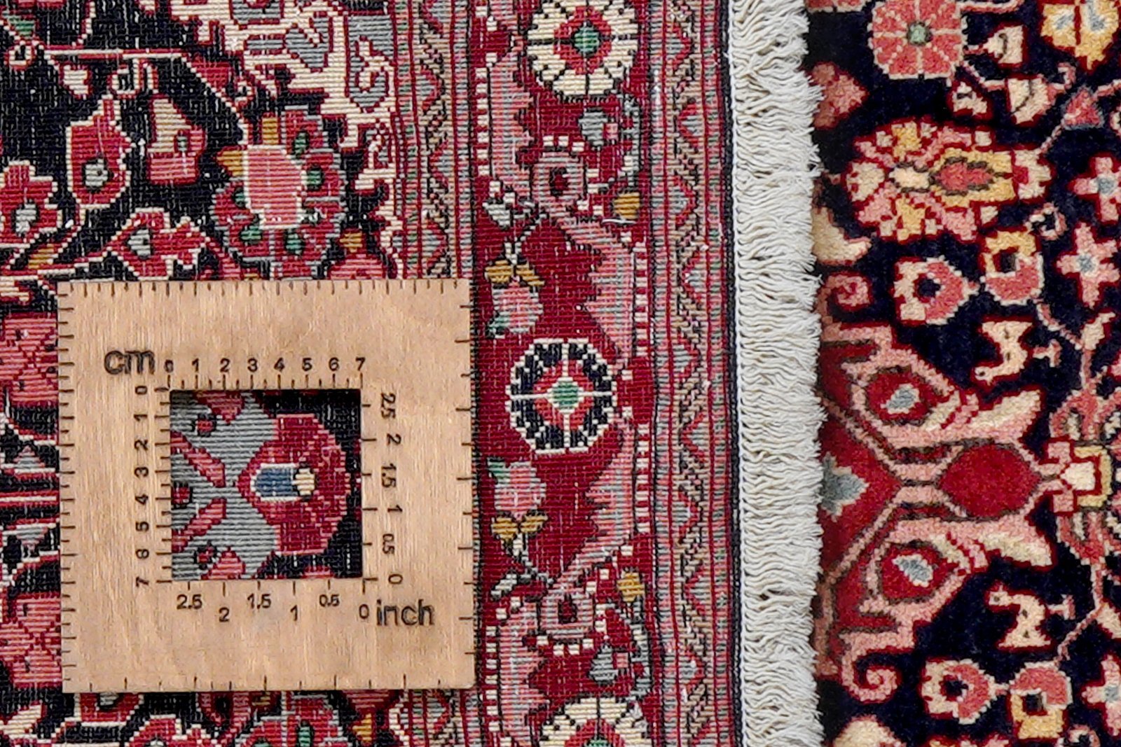 Djozan — Hand-knotted, 108x165 cm, Blue, 100% Virgin Wool | View 8