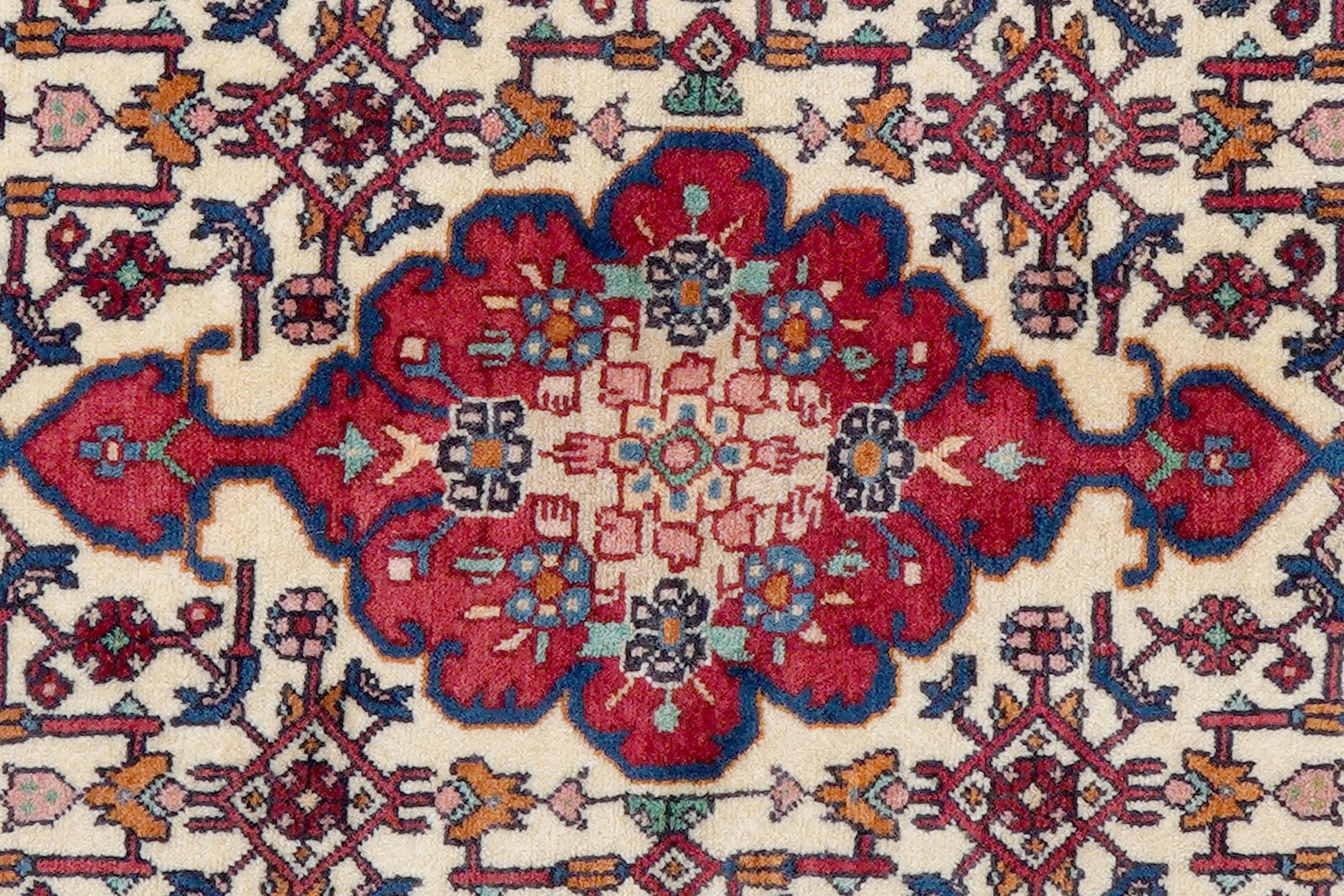 Bidjar Zandjan — Hand-knotted, 109x160 cm, Beige, 100% Virgin Wool | View 6