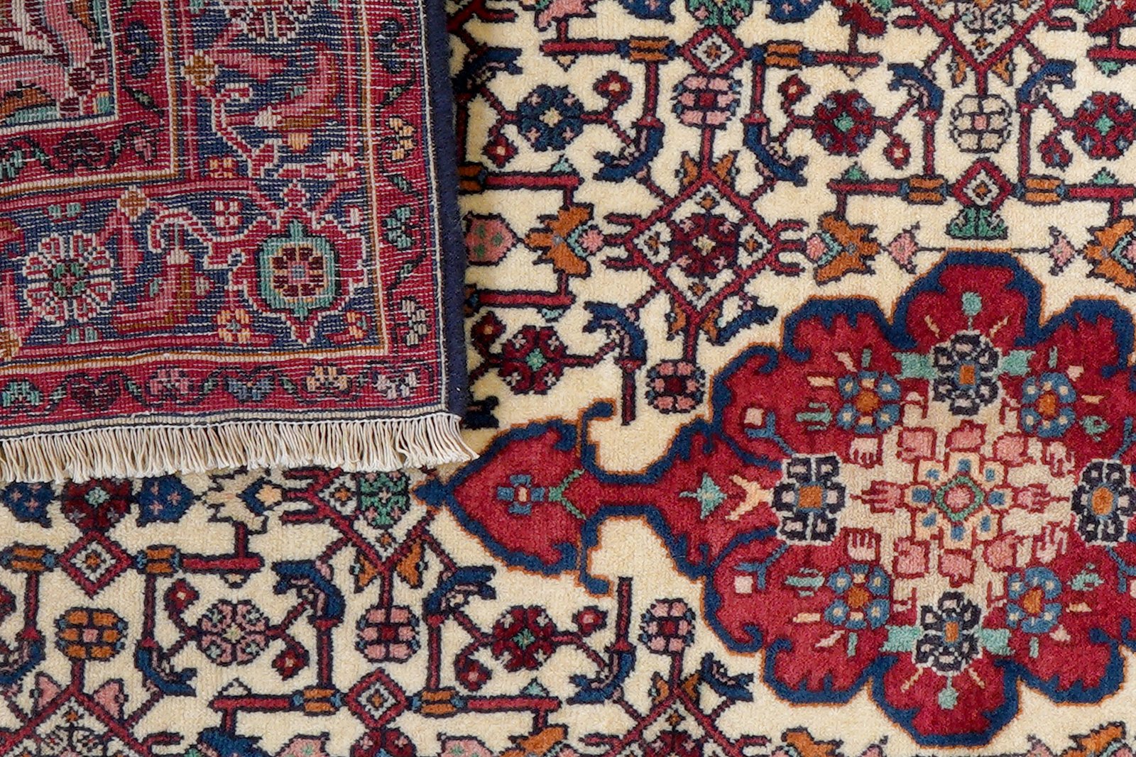 Bidjar Zandjan — Hand-knotted, 109x160 cm, Beige, 100% Virgin Wool | View 7