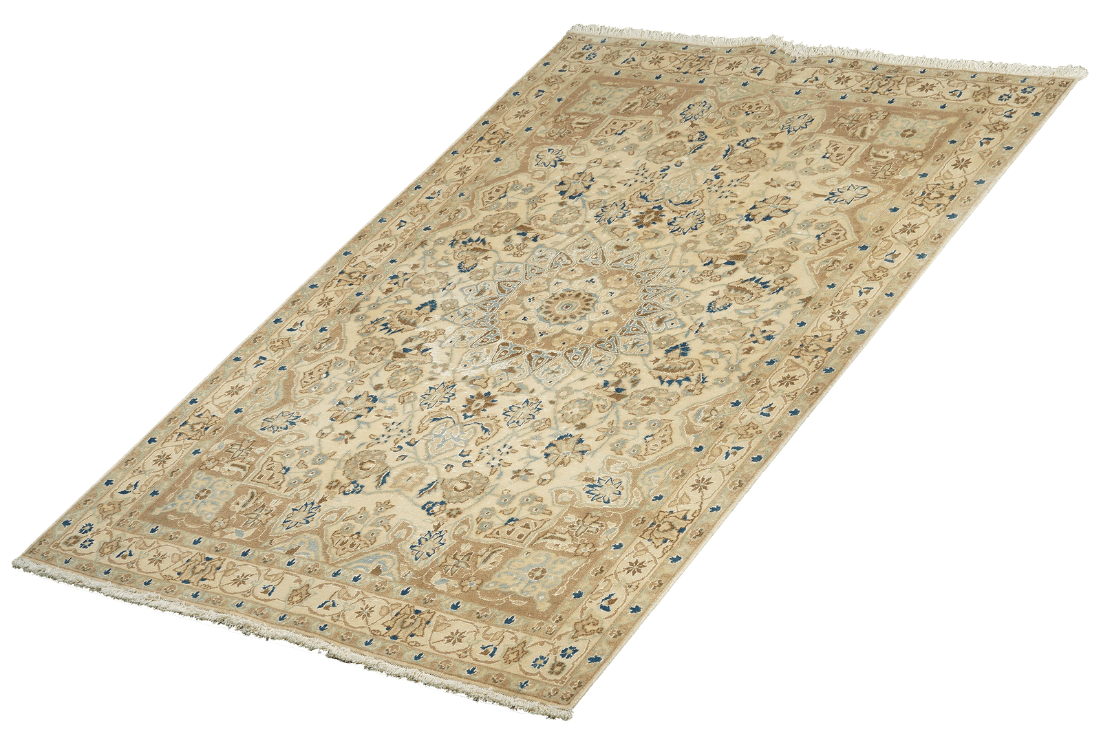 Heritage — Hand-knotted, 122x198 cm, Beige, 100% Virgin Wool | View 5