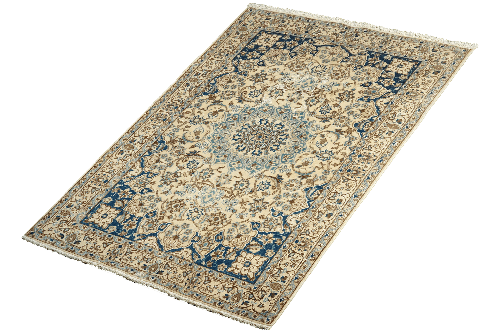 Heritage — Hand-knotted, 117x198 cm, Beige, 100% Virgin Wool | View 5