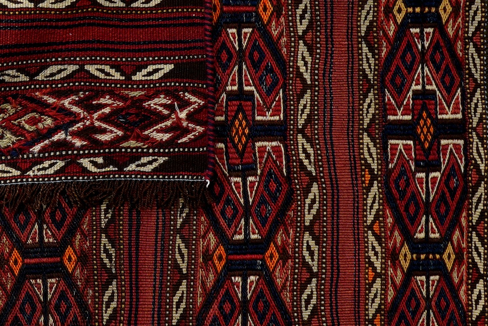 Sumak Shahsavan — Handmade, 85x81 cm, Multicolor, 100% Virgin Wool | View 6