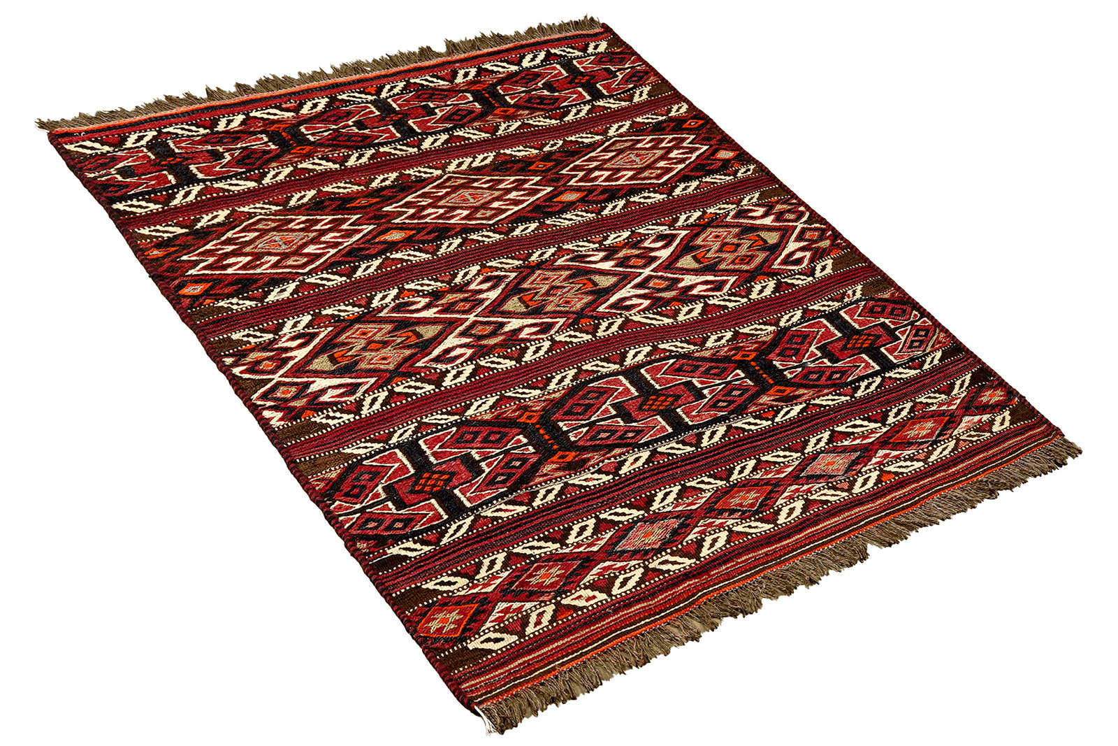 Sumak Shahsavan — Handmade, 76x93 cm, Multicolor, 100% Virgin Wool | View 4