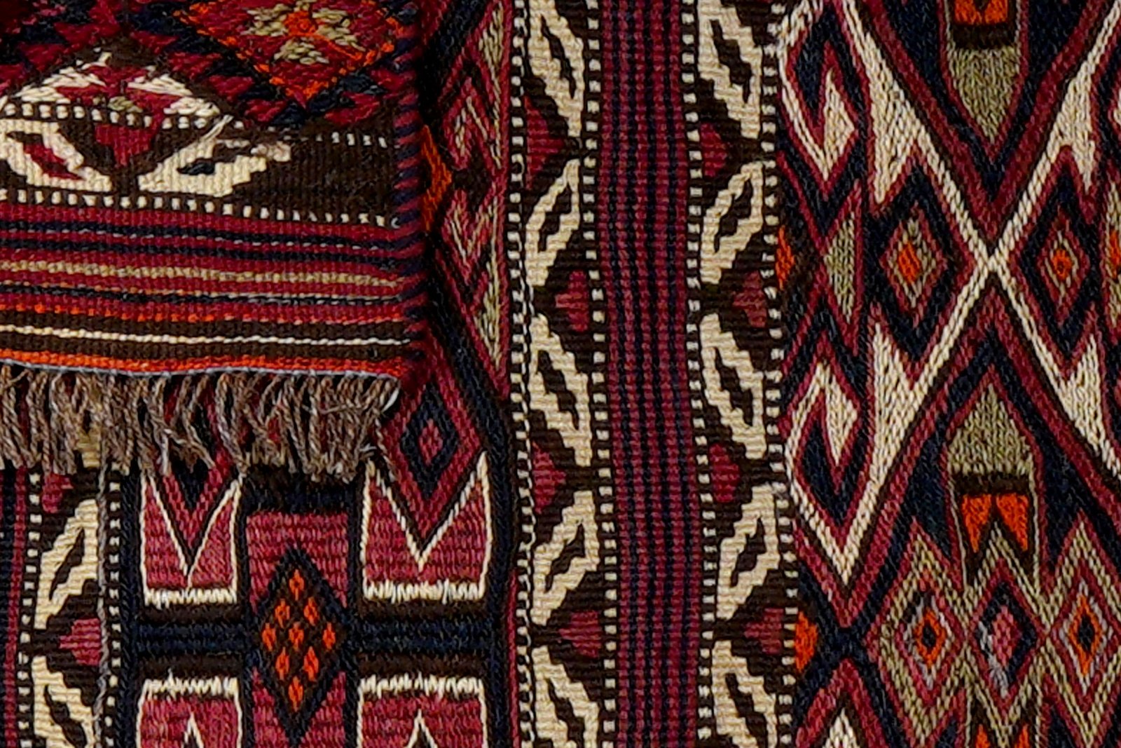Sumak Shahsavan — Handmade, 76x93 cm, Multicolor, 100% Virgin Wool | View 6