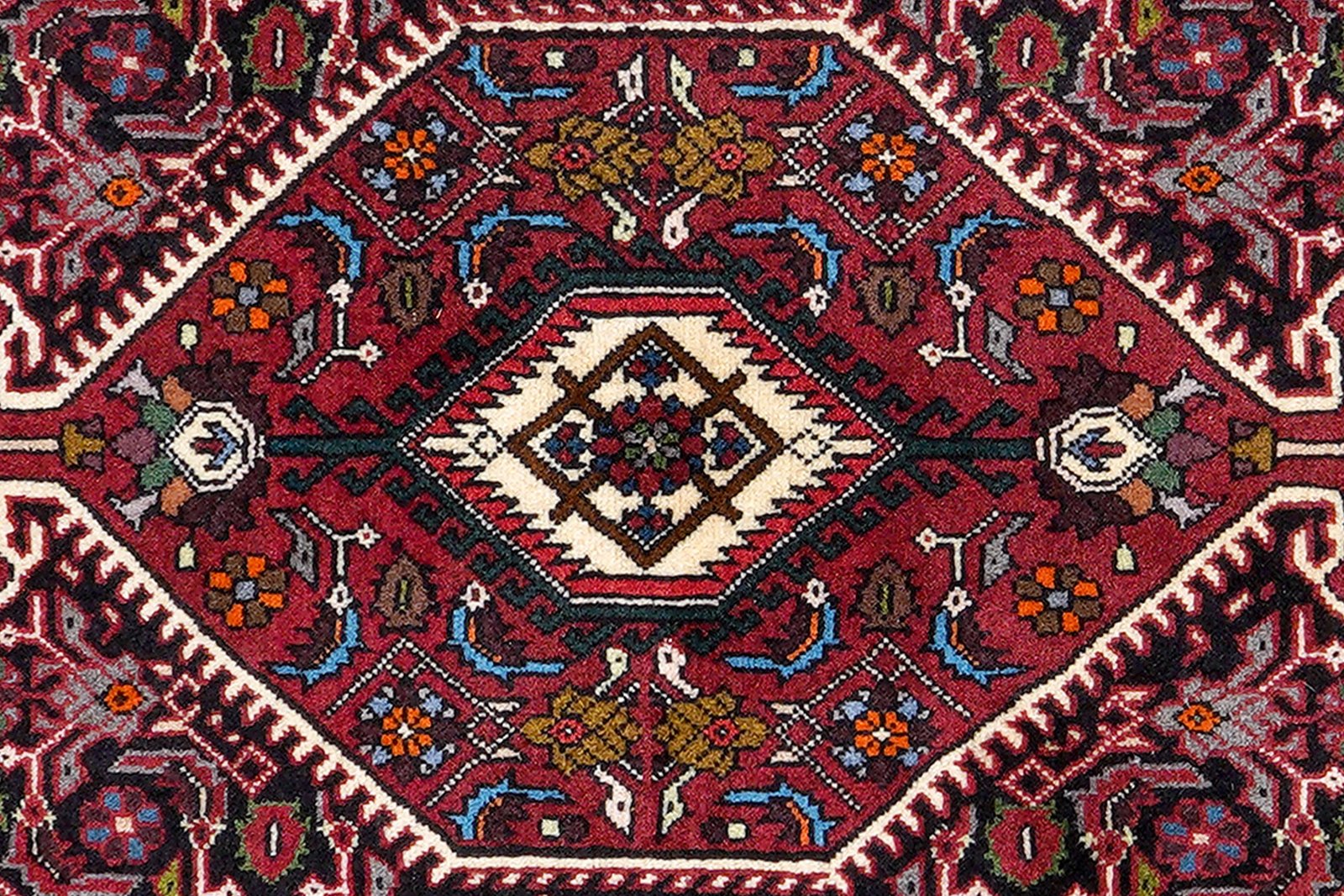 Goltuk — Hand-knotted, 77x127 cm, Blue, 100% Virgin Wool | View 6