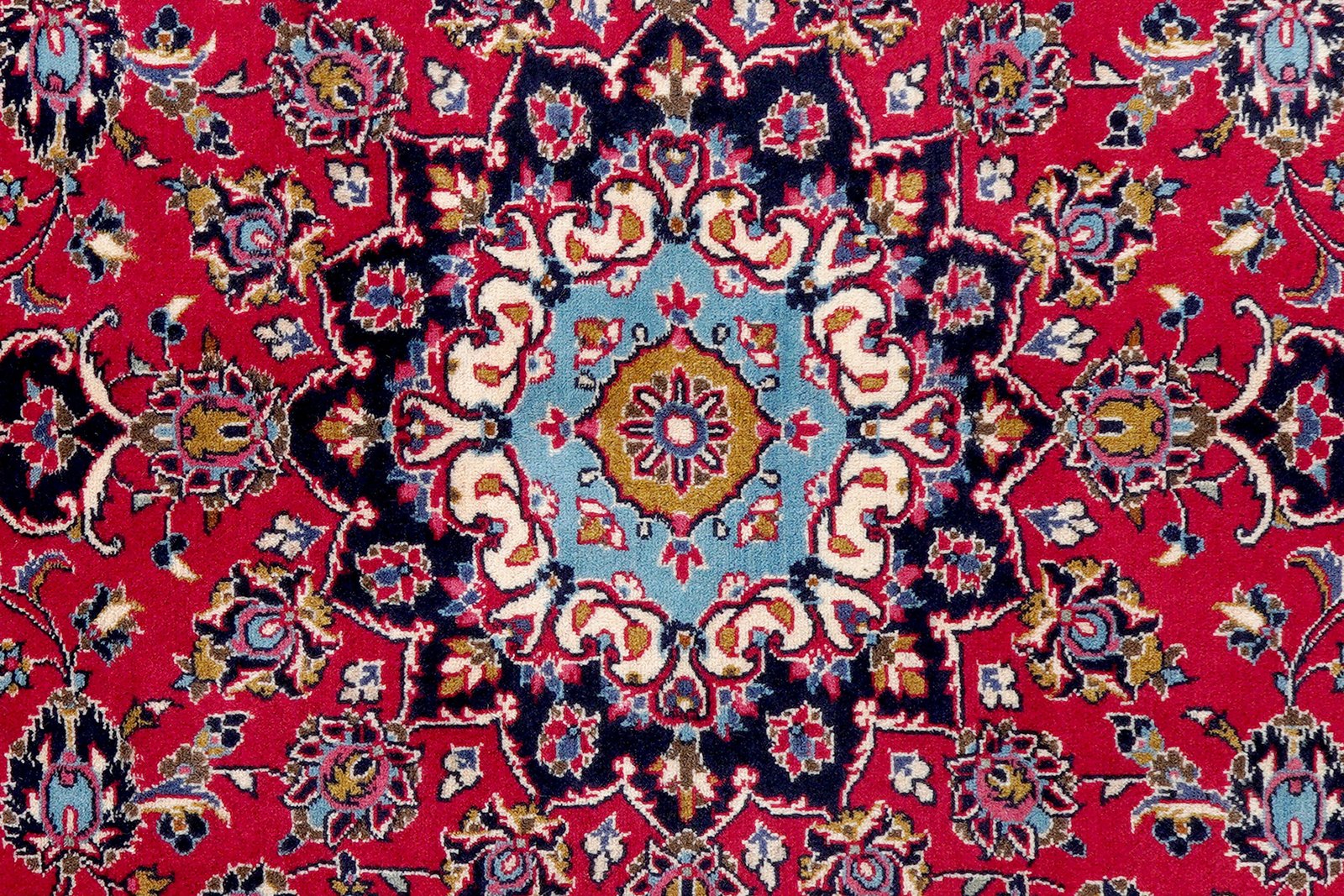 Ardakan — Hand-knotted, 197x295 cm, Red, 100% Virgin Wool | View 6