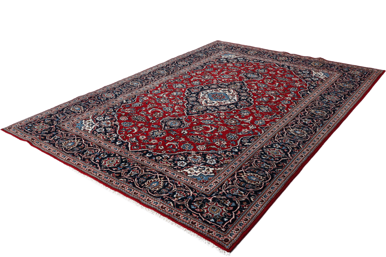 Ardakan — Hand-knotted, 200x295 cm, Red, 100% Virgin Wool | View 6