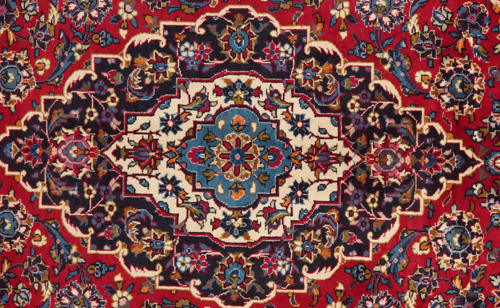 Ardakan — Hand-knotted, 200x294 cm, Red, 100% Virgin Wool | View 4
