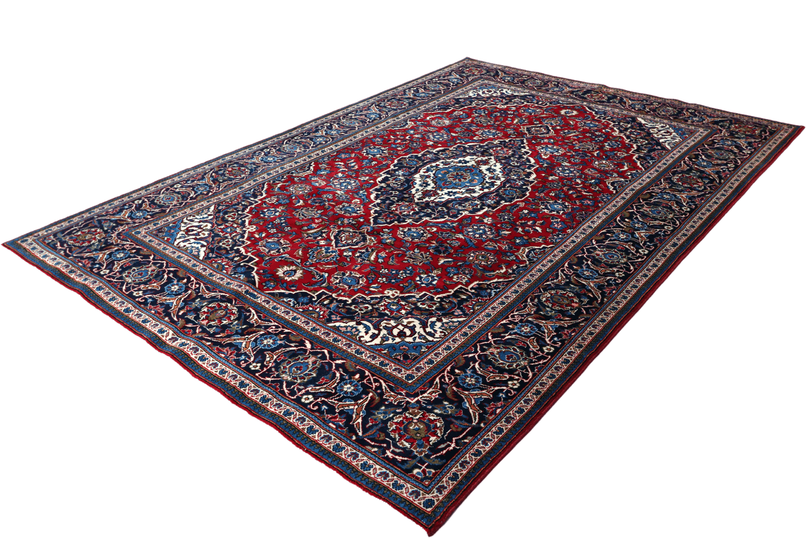 Ardakan — Hand-knotted, 200x294 cm, Red, 100% Virgin Wool | View 6