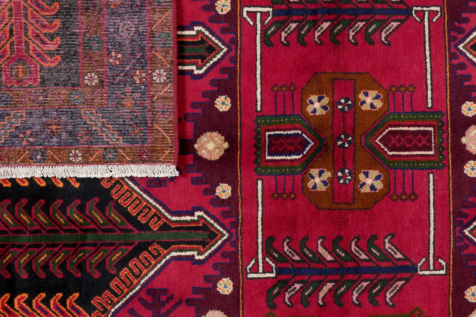 Kolyai — Hand-knotted, 150x239 cm, Multicolor, 100% Virgin Wool | View 7