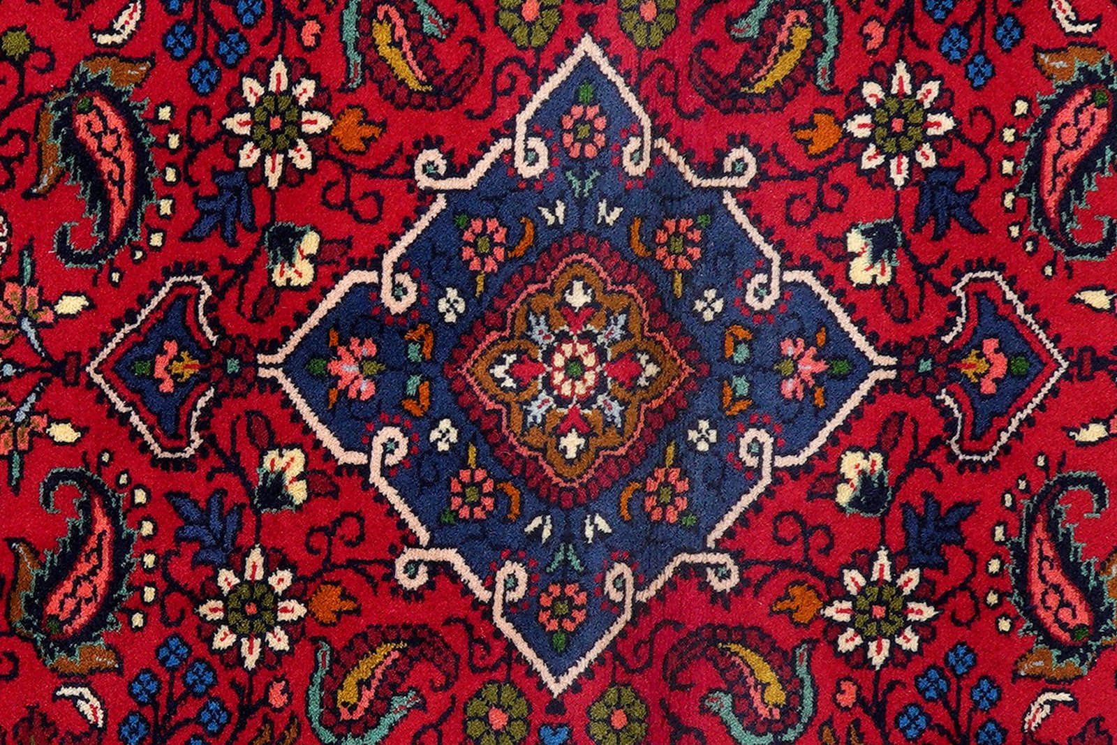 Mehreban — Hand-knotted, 82x292 cm, Red, 100% Virgin Wool | View 6