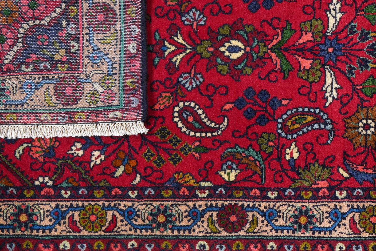 Mehreban — Hand-knotted, 82x292 cm, Red, 100% Virgin Wool | View 7