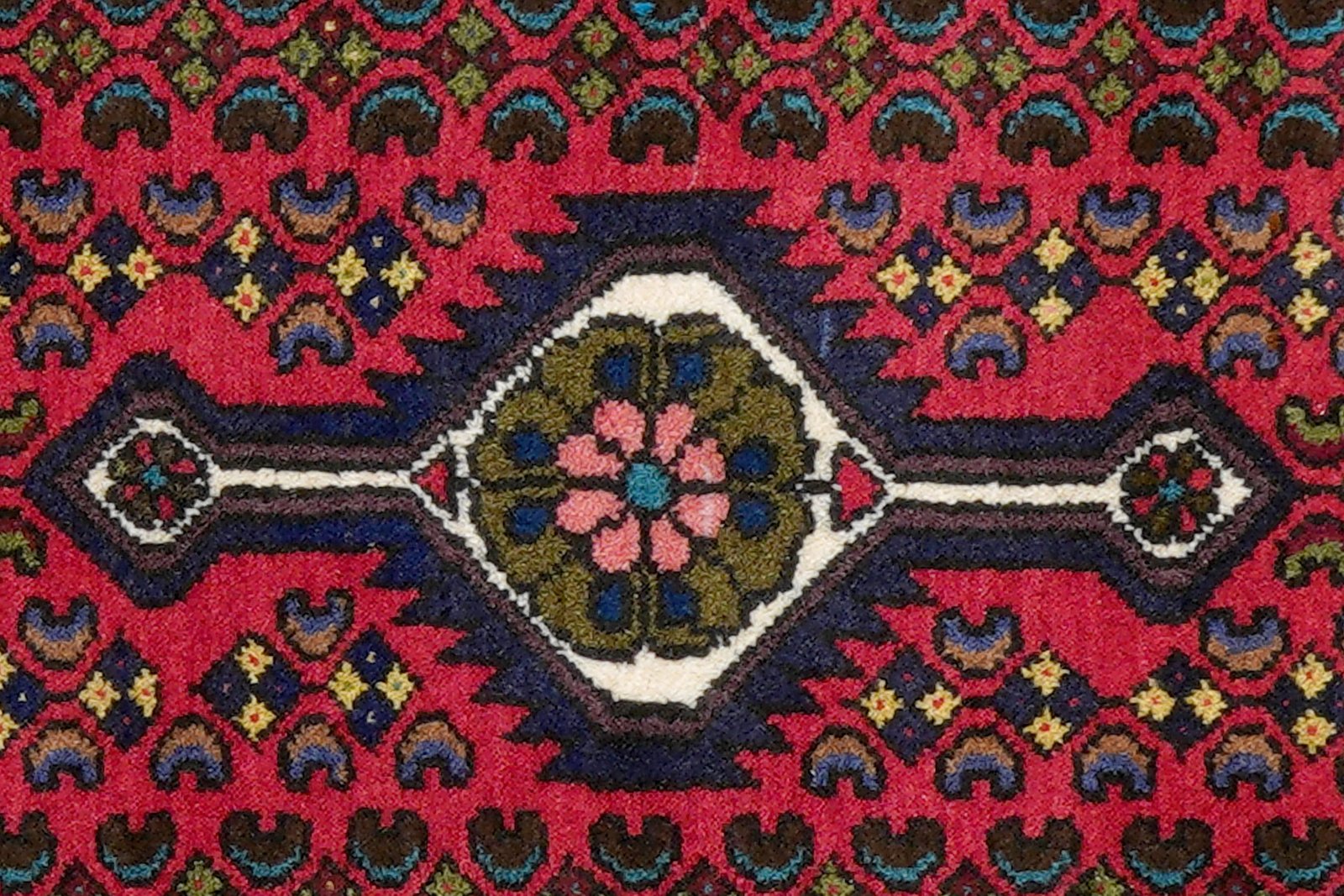 Kolyai — Hand-knotted, 60x104 cm, Red, 100% Virgin Wool | View 6