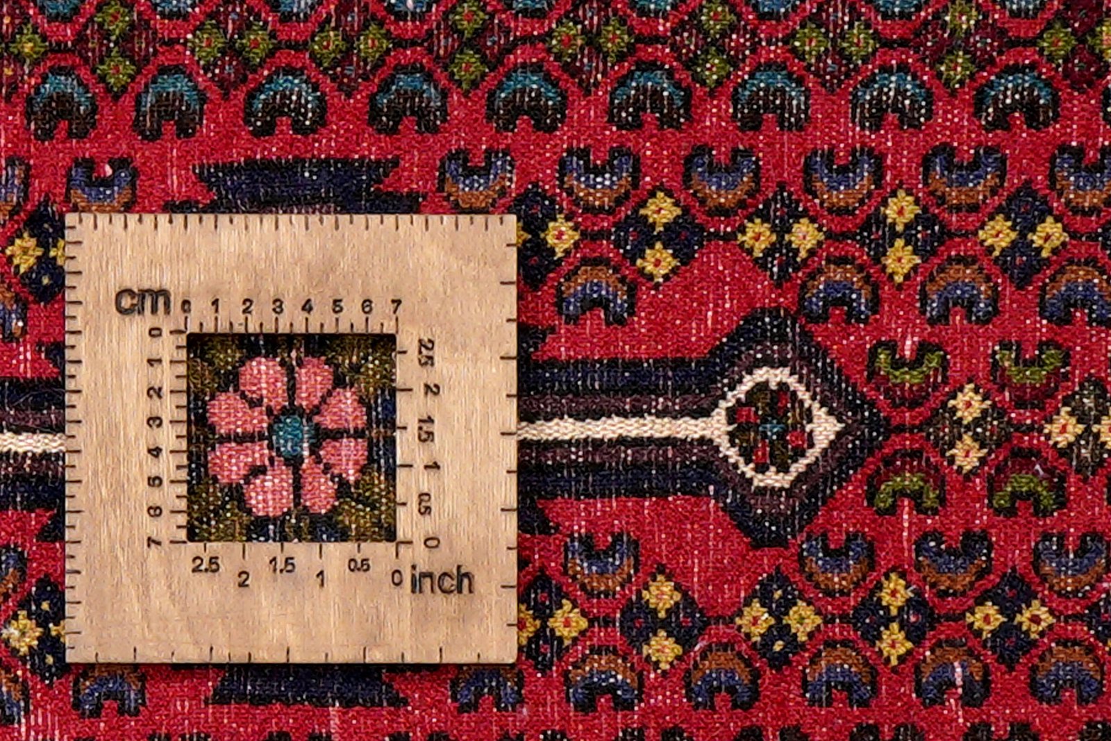 Kolyai — Hand-knotted, 60x104 cm, Red, 100% Virgin Wool | View 8