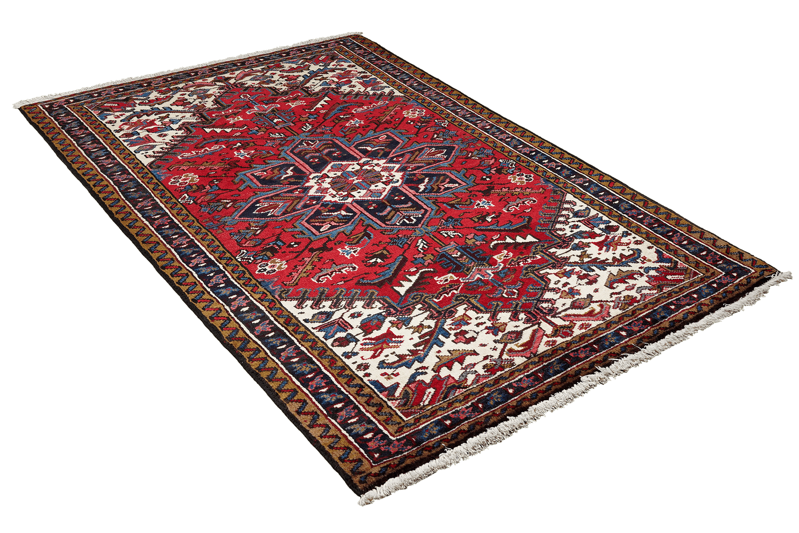 Mehrewan — Hand-knotted, 93x159 cm, Red, 100% Virgin Wool | View 4