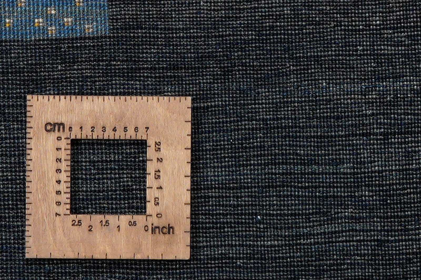 Rizbaf — Hand-knotted, 157x209 cm, Blue, 100% Virgin Wool | View 8