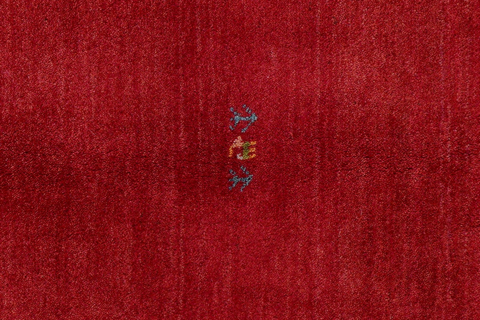 Rizbaf — Hand-knotted, 103x158 cm, Red, 100% Virgin Wool | View 6
