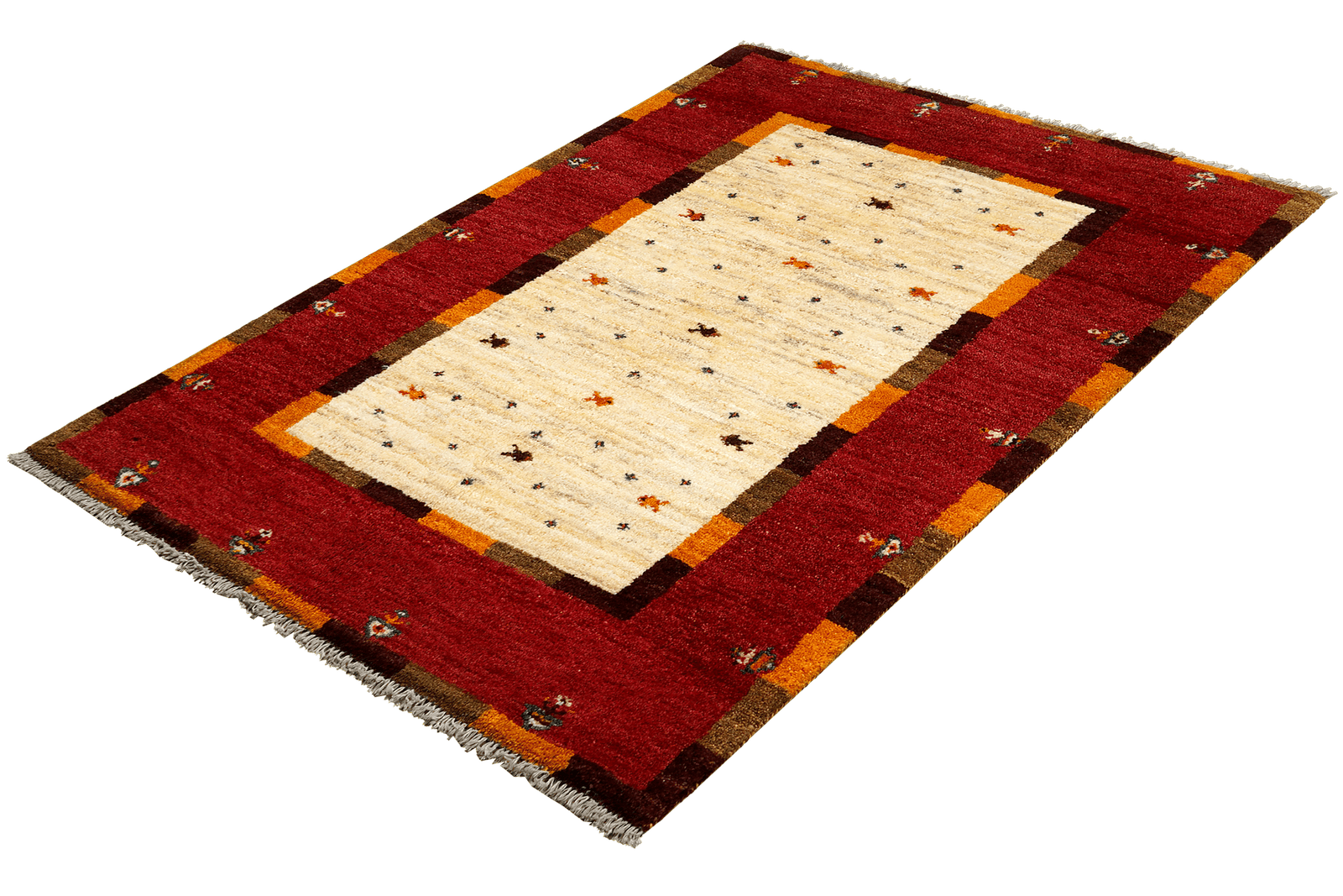 Gabbeh Sonnat — Hand-knotted, 103x153 cm, Beige, 100% Virgin Wool | View 5