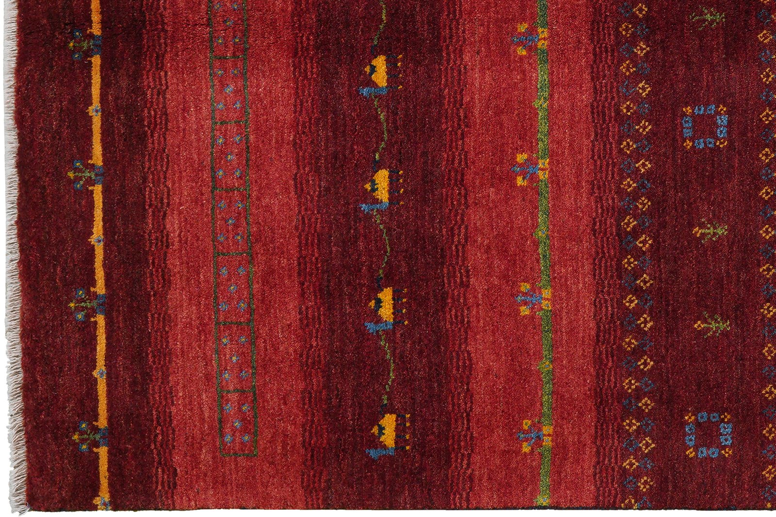 Rizbaf — Hand-knotted, 128x183 cm, Multicolor, 100% Virgin Wool | View 3