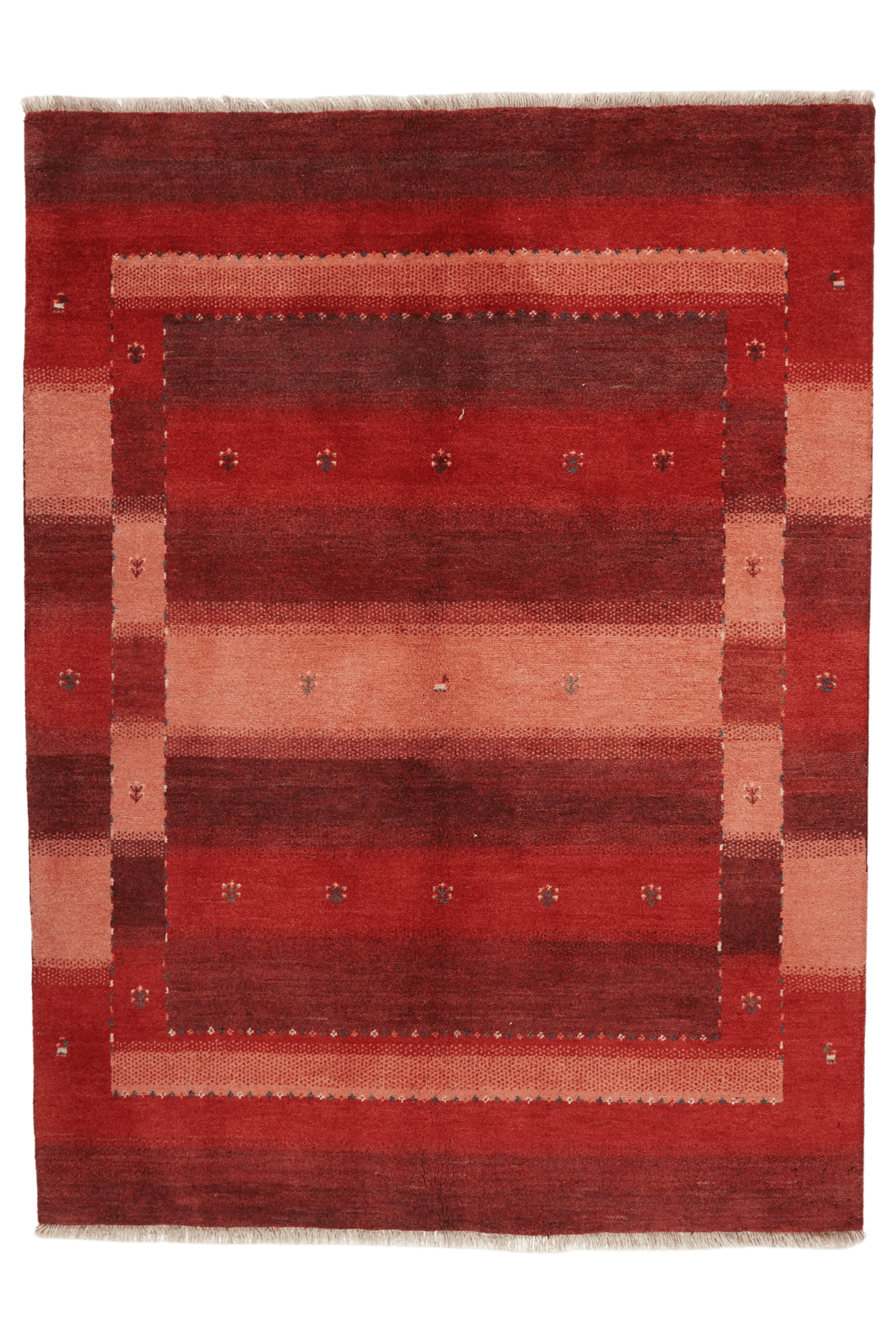 Rizbaf — Hand-knotted, 153x204 cm, Multicolor, 100% Virgin Wool | Main view
