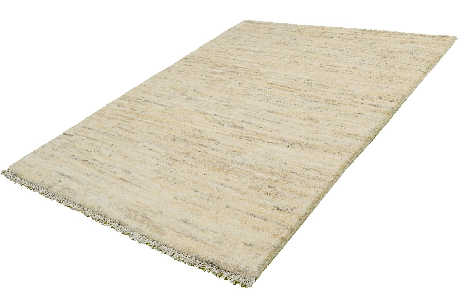 Gabbeh — Hand-knotted, 85x116 cm, Beige, 100% Virgin Wool | View 5