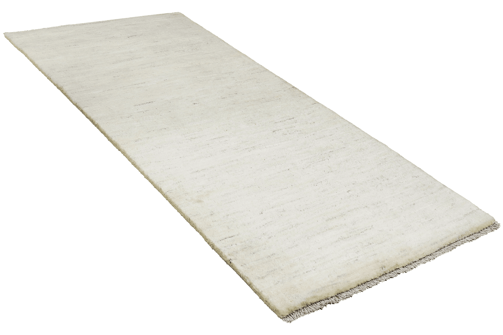 Gabbeh — Hand-knotted, 86x204 cm, Beige, 100% Virgin Wool | View 4