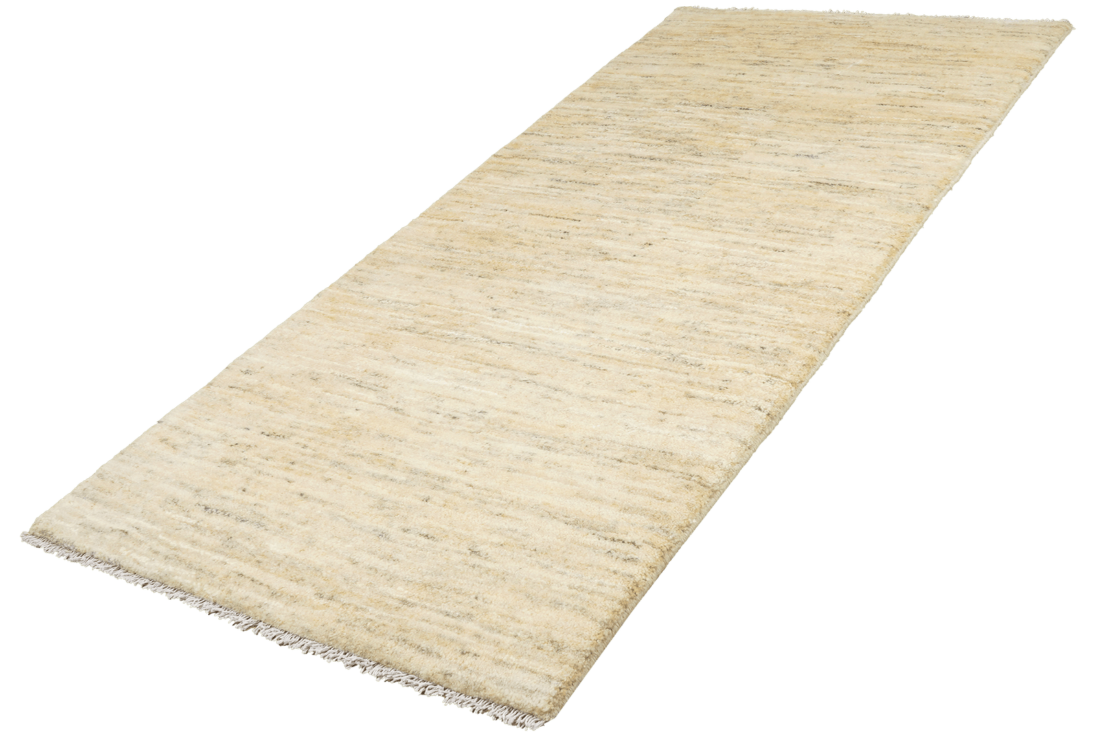 Gabbeh — Hand-knotted, 82x197 cm, Beige, 100% Virgin Wool | View 5
