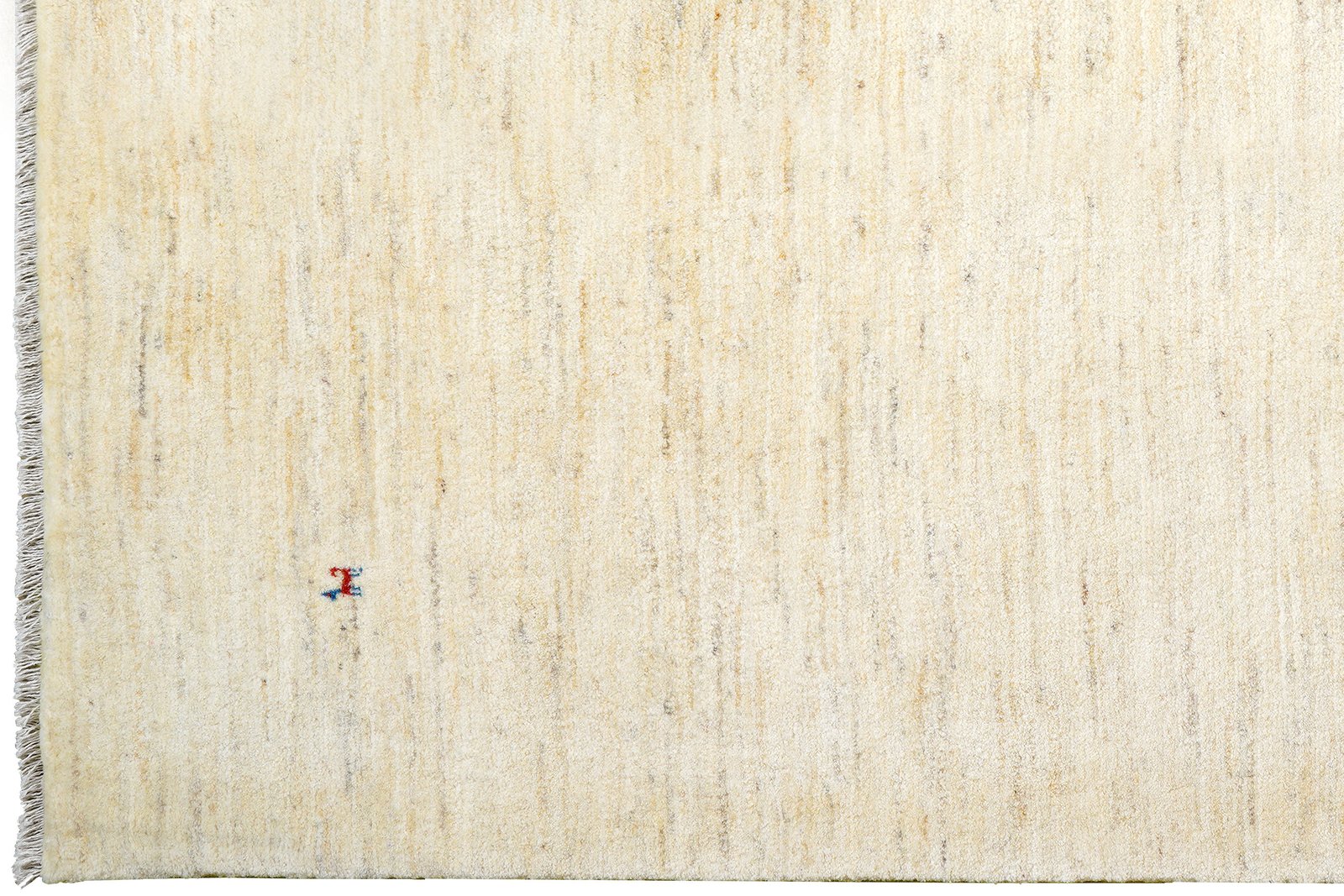 Gabbeh — Hand-knotted, 174x247 cm, Beige, 100% Virgin Wool | View 3