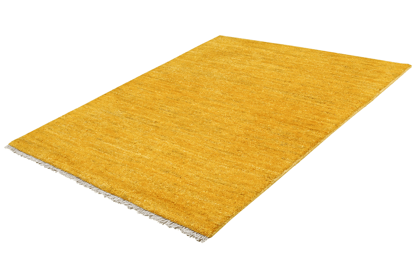 Gabbeh — Hand-knotted, 82x119 cm, Yellow, 100% Virgin Wool | View 5