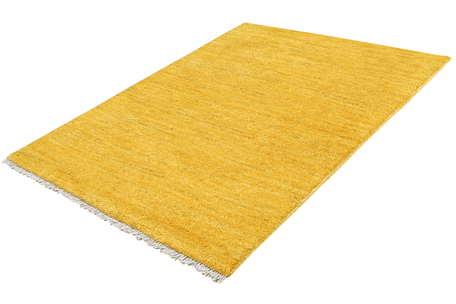 Gabbeh — Hand-knotted, 82x118 cm, Yellow, 100% Virgin Wool | View 5