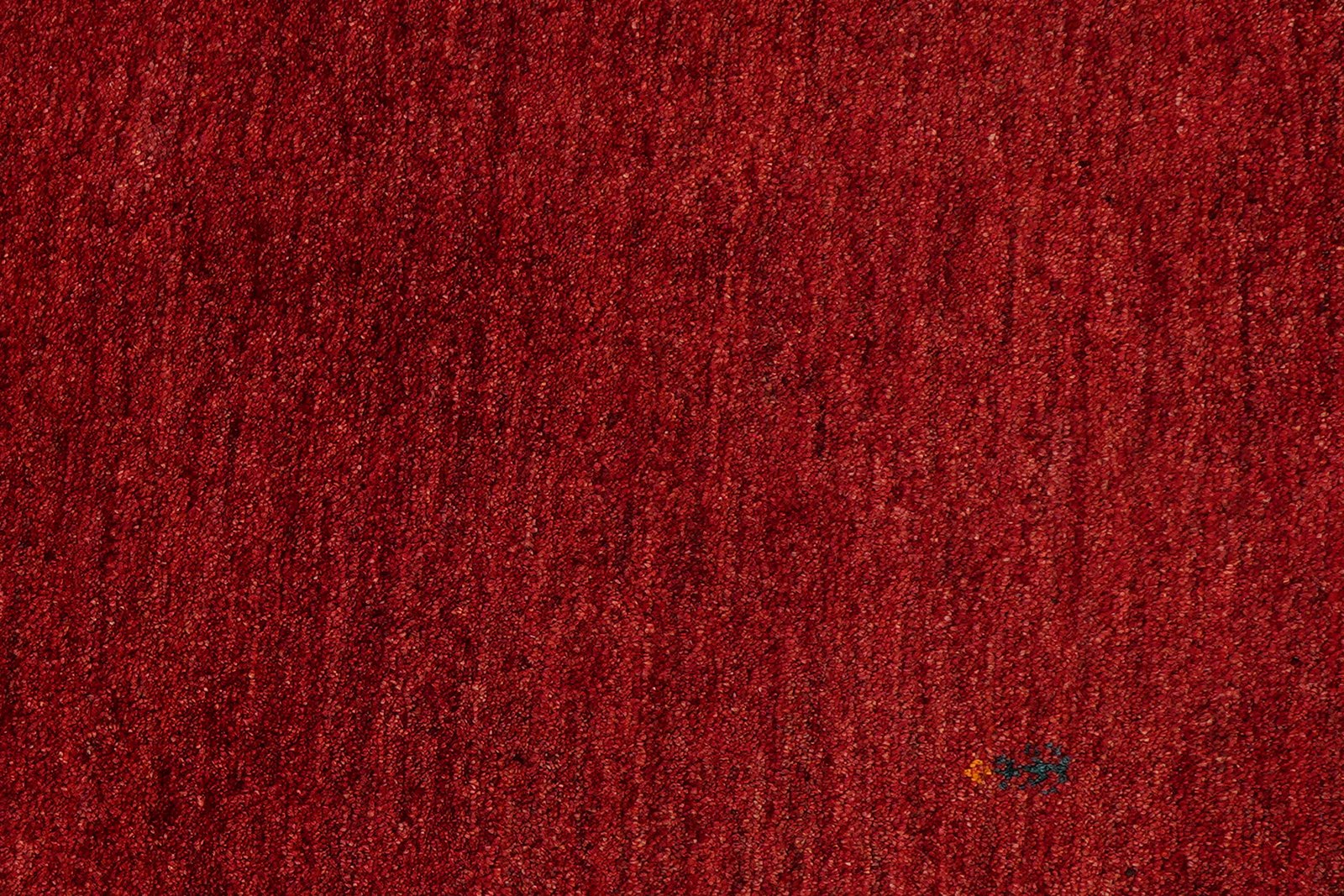 Gabbeh — Hand-knotted, 85x225 cm, Red, 100% Virgin Wool | View 6