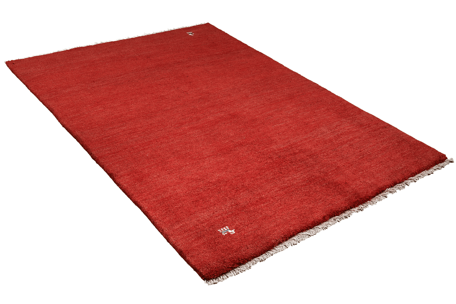 Gabbeh — Hand-knotted, 123x188 cm, Red, 100% Virgin Wool | View 4