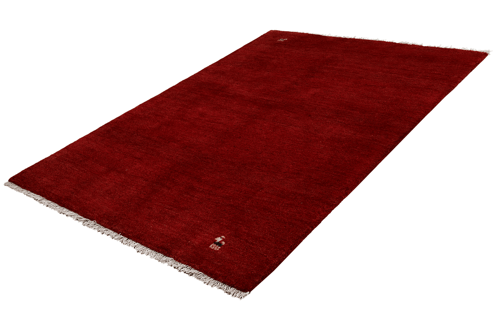 Gabbeh — Hand-knotted, 123x188 cm, Red, 100% Virgin Wool | View 5