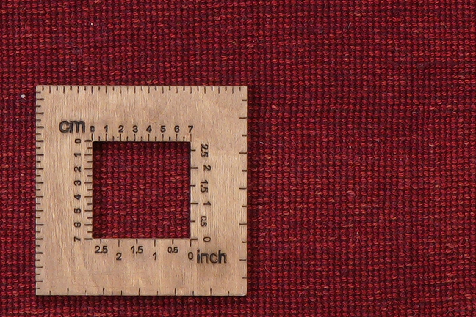Gabbeh — Hand-knotted, 123x188 cm, Red, 100% Virgin Wool | View 8